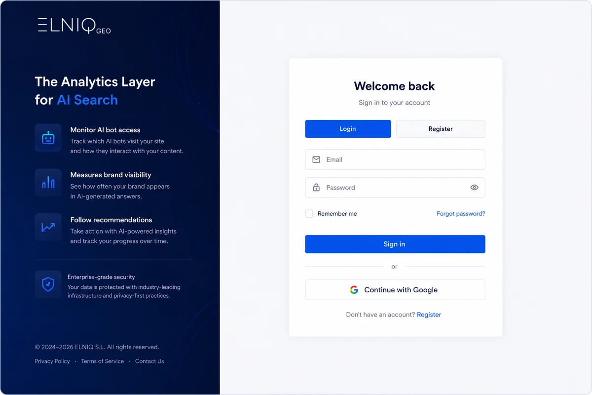 Login & Registration